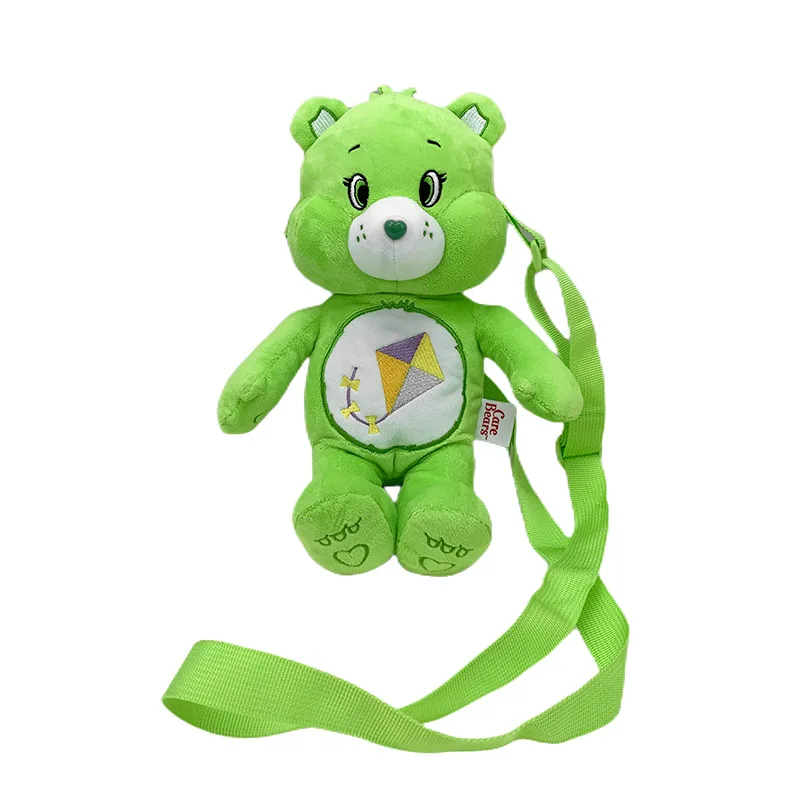 Nowy Model 2025 Kawaii Pluszowa Zabawka Carebears Miś Tęczowy Lalka Miś Miłość Plecak Pluszowa Lalka Prezent Urodzinowy dla Dziewczynki Prezent na Boże Narodzenie