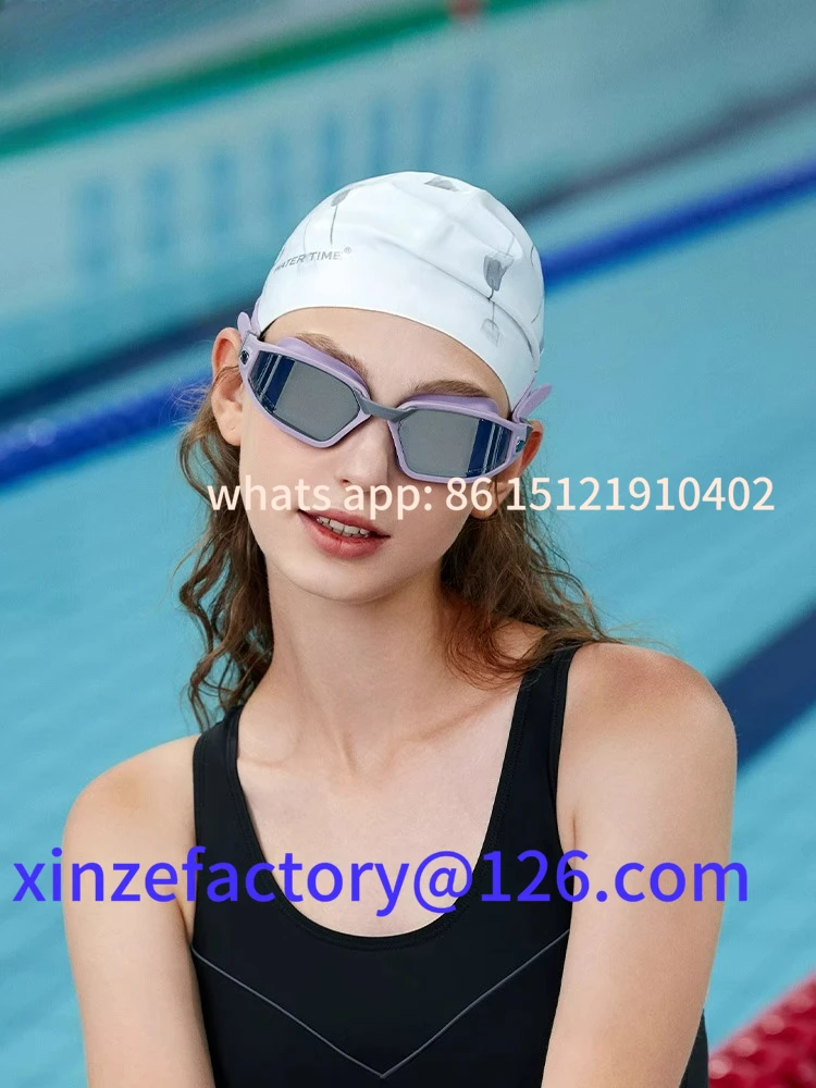 

Be suitable for WaterTime swimming goggles high definition waterproof and anti-fog customizable