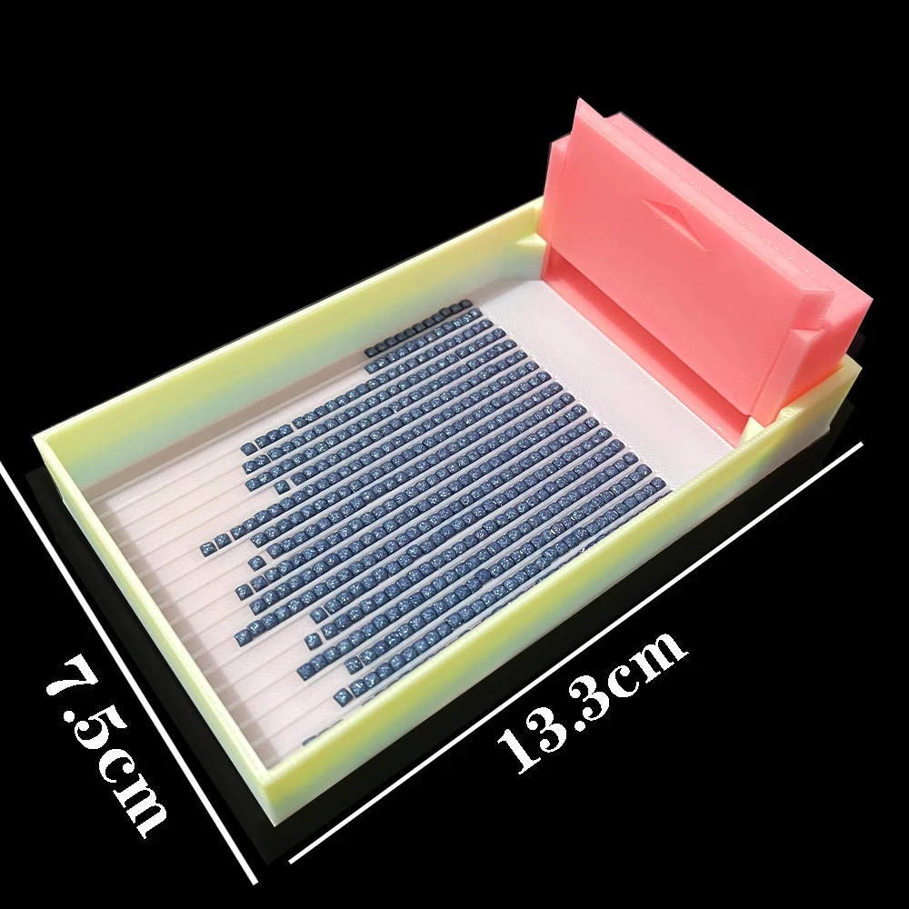 HOMFUN New Diamond Painting Tray，Multi functional take out drill and storage drill，5D Embroidery Accessories Tools Drill Tray - view 4