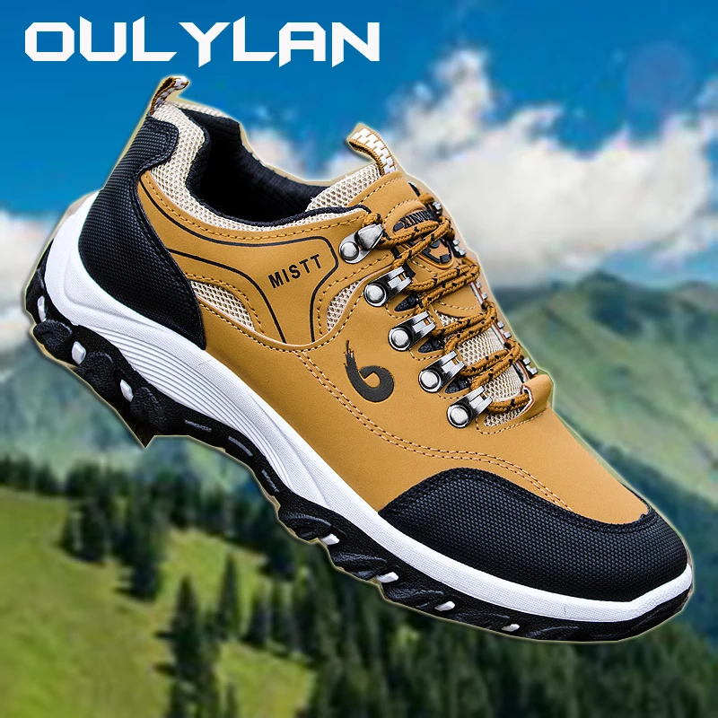 

Men's Shoes Mountaineering NEW Shoes Outdoor for Spring Autumn Winter Men Sports Leisure Shoes Hiking Running Tourism Shoes