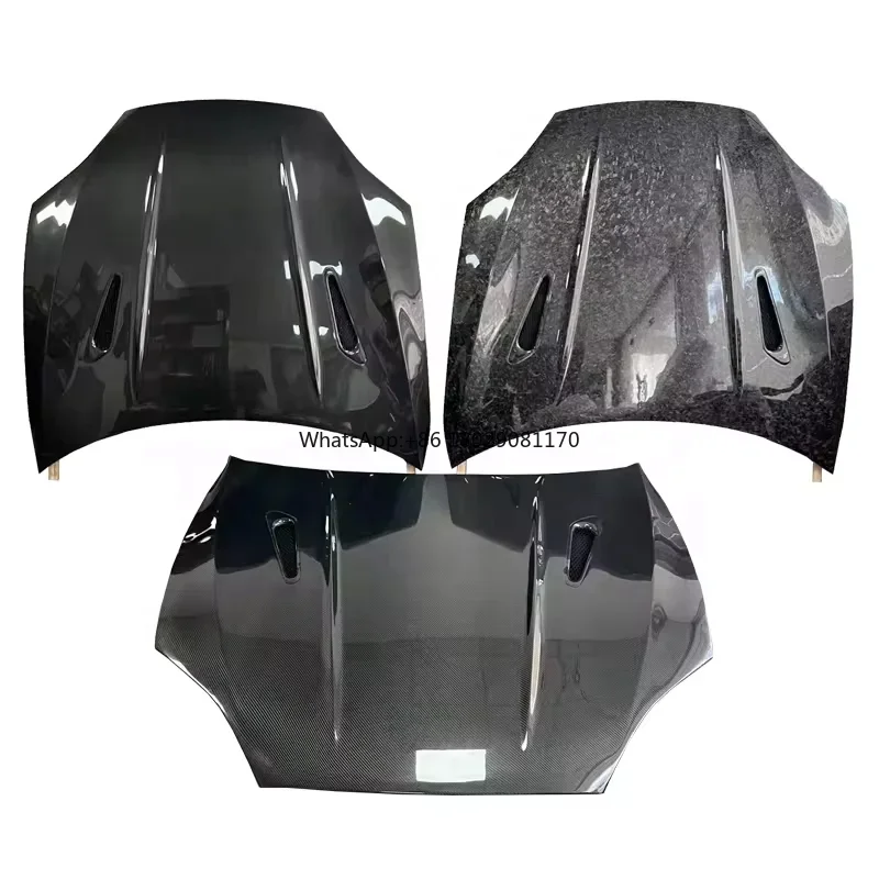 high quality Hood Body Kits Car Carbon Hood RZ Style Carbon Fiber  Bonnet For Tesla Model S 2014 - 2023