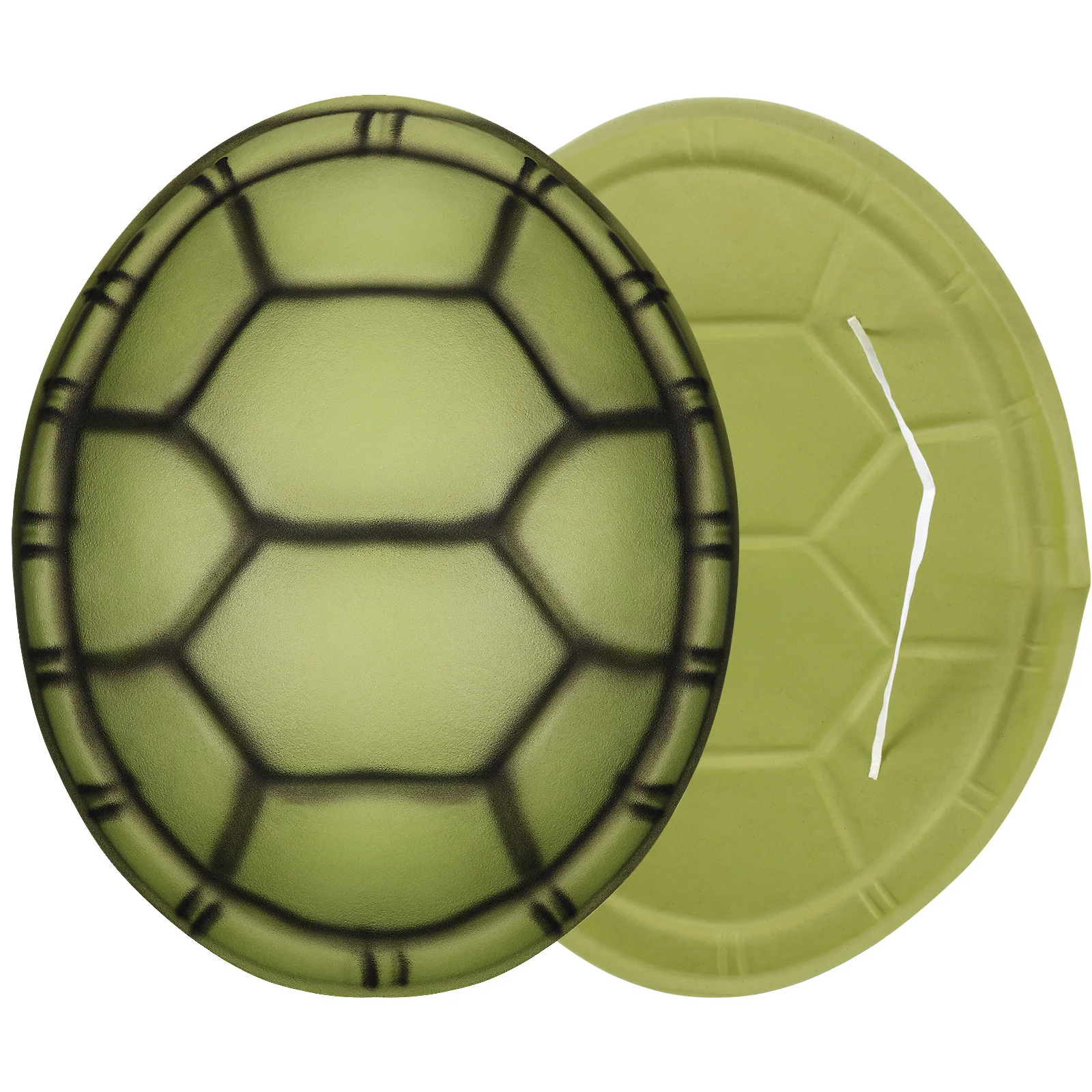 2 قطعة قذيفة السلحفاة الدعامة مادة إيفا حجم الحرة لجميع القديسين تأثيري كرنفال أداء حفلة الرقص زي الديكور #1