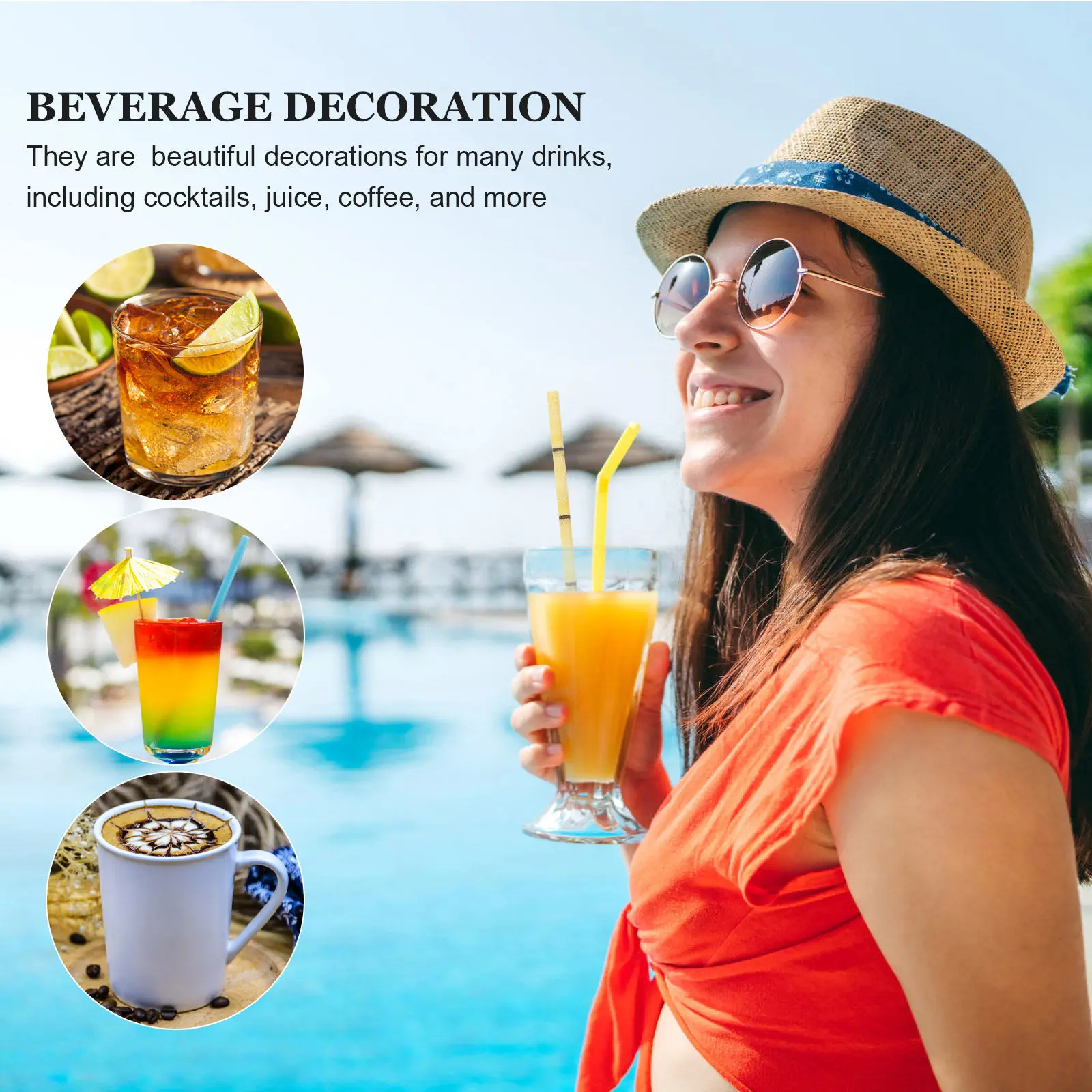150Pcs Party Theme Paper Straws Bright Color Disposable Drinking Straws for Birthday Shower Favors Goodie Bags Cocktail