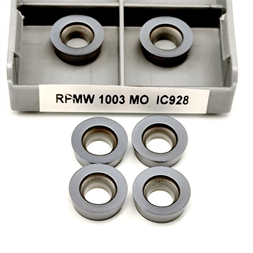 

Токарный станок, токарный инструмент RPMW1003 MO IC928, высококачественная внутренняя круглая твердосплавная вставка, токарный станок с ЧПУ, инструмент RPMW 1003