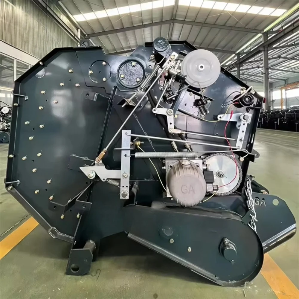 Top Quality Design Straw Round Press Pick Up Grass Packing Baler Machine Ready For Delivery