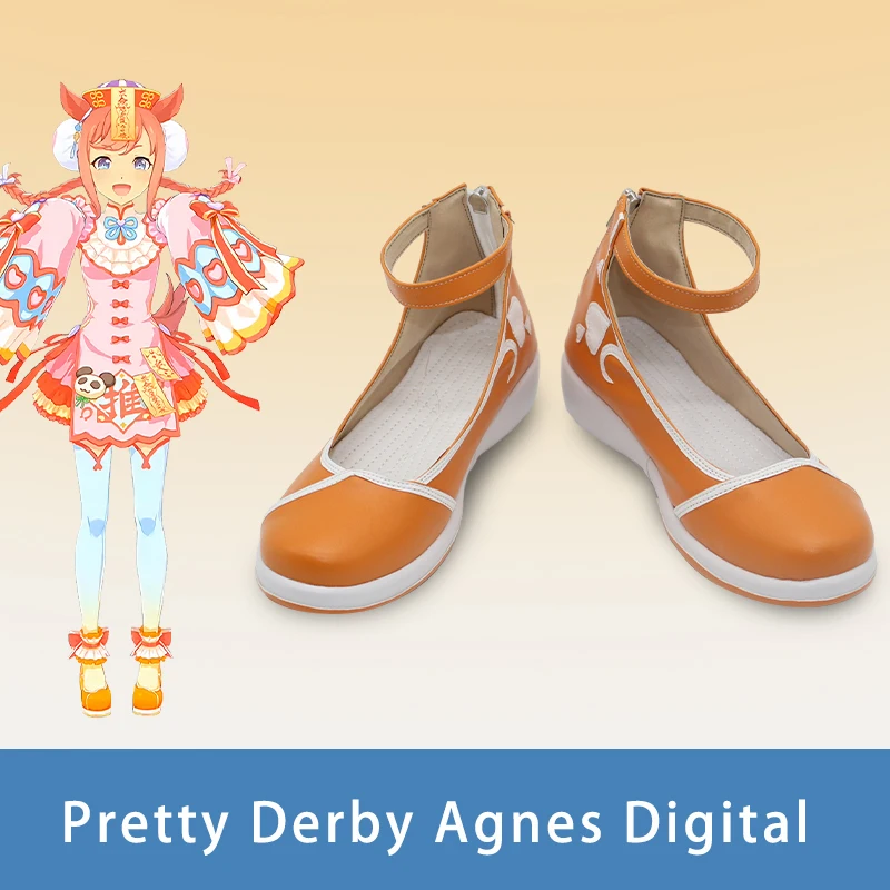 

Game Pretty Derby Agnes Digital Cosplay Shoes Boots All-round Otaku Girl For Hallowmas Party Adult Women Men