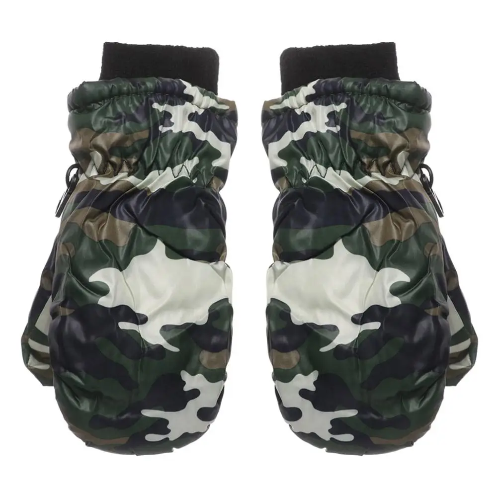 

Водонепроницаемые ветрозащитные зимние снежные сноубордические лыжные варежки, утолщенные перчатки