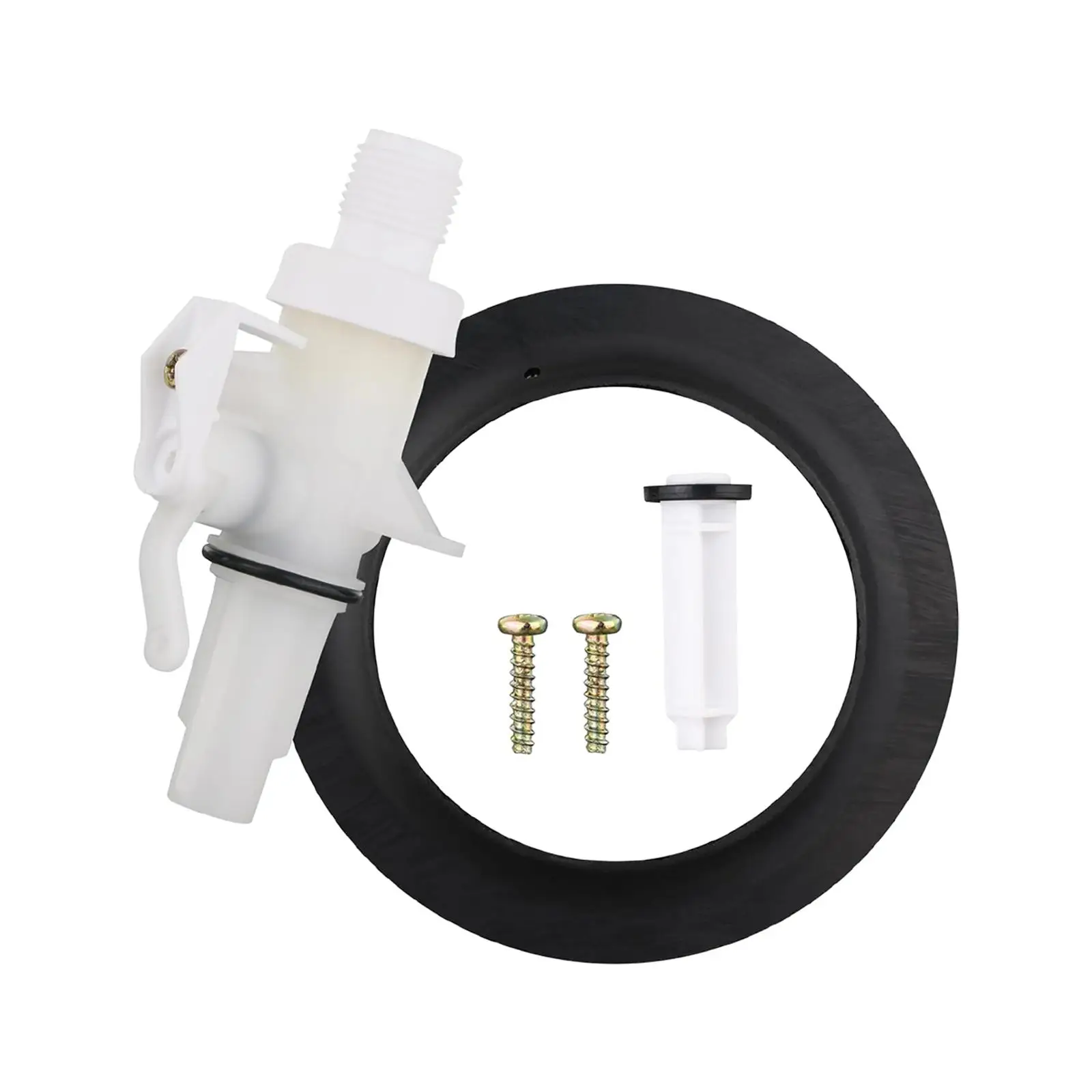 13168 Toilet Water Valve Kit Sturdy Professional RV Accessories Easy to Install Replace for Thetford Aqua Magic IV Toilets