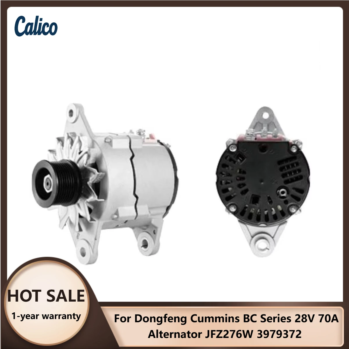 

Top Configuration Process Suitable for Dongfeng Cummins BC Series 28V 70A Alternator JFZ276W 3979372