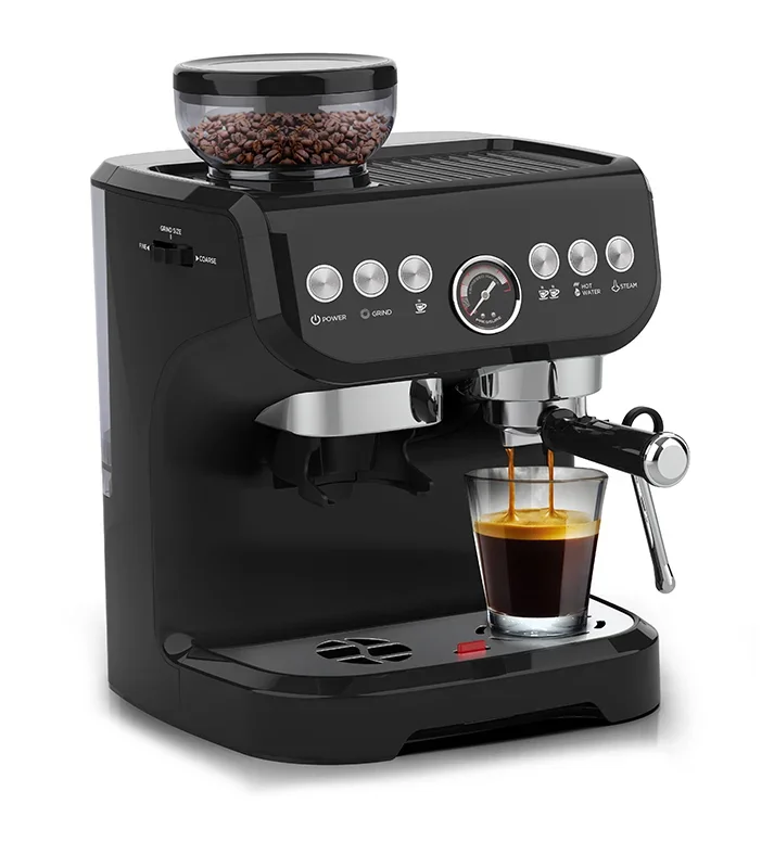 Wholesale Factory Price Italian 15 Bar Pressure Semi-Automatic Espresso Coffee Machine commercial