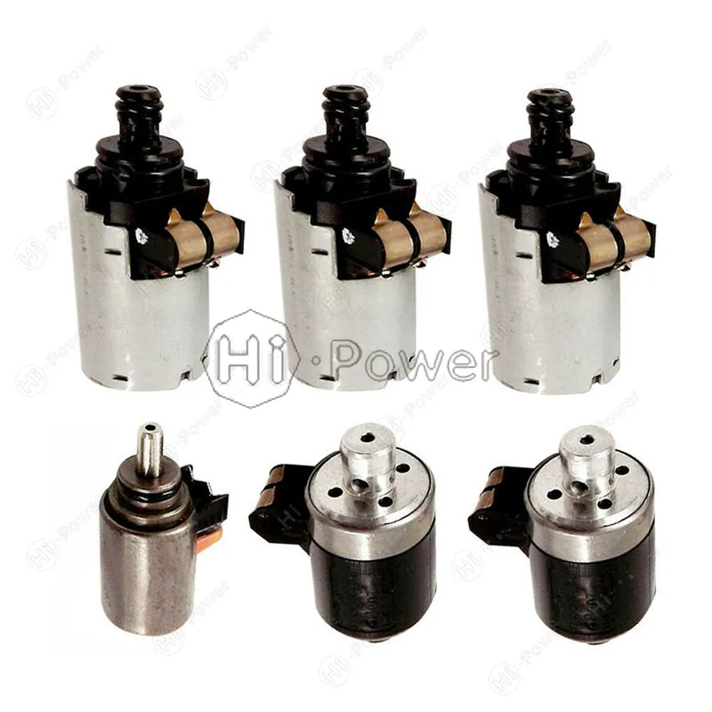 722.6 5 Speed 2402701700 1402770435 2402701600 Transmission Original Tested Solenoid Valve 1Year Warranty 6PCS For Mercedes Benz