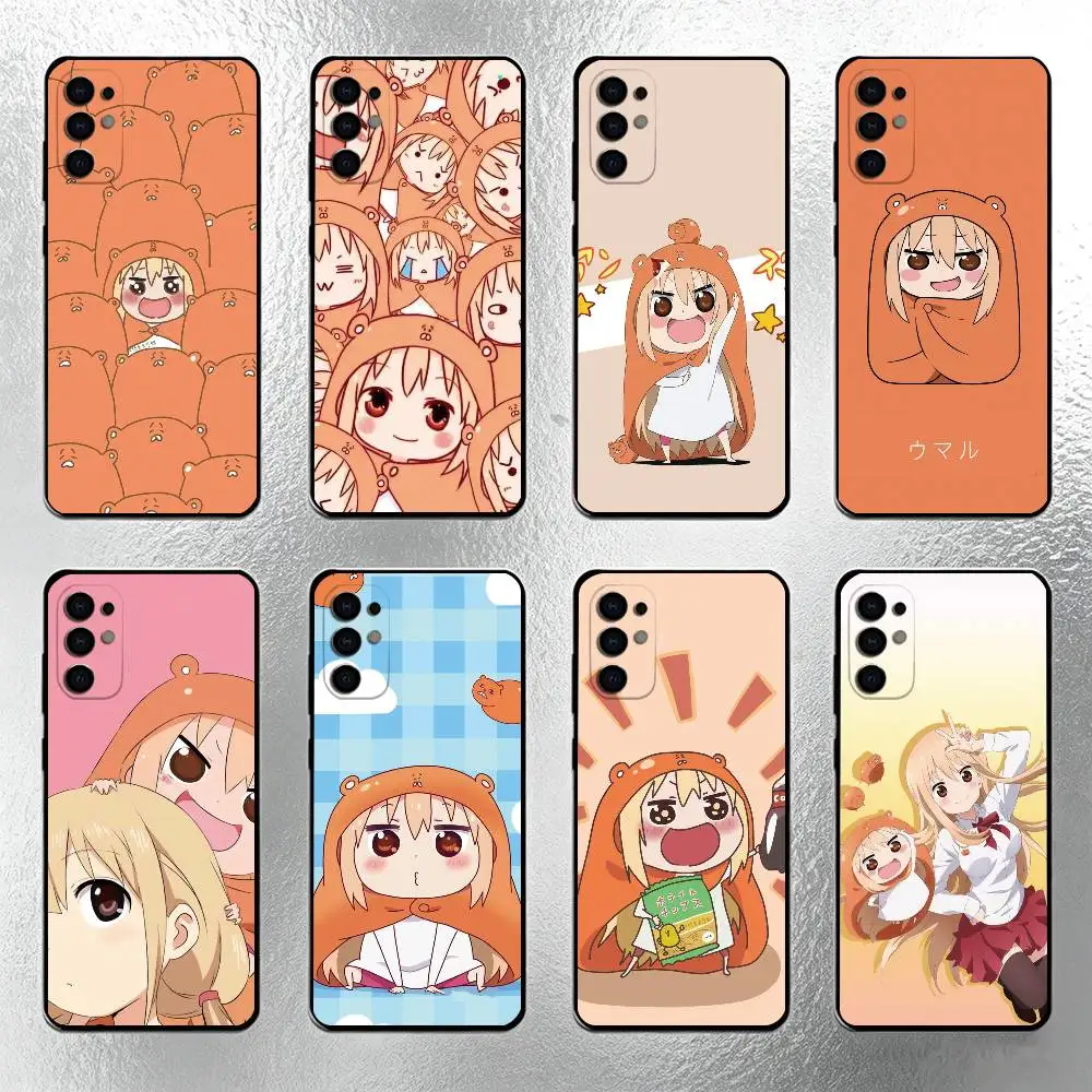 Himouto Umaru Chan Phone Case For Samsung S25,S24,S21,S22,S23,S30,Ultra,S20,Plus,Fe,Lite,Note,10,Black Cover