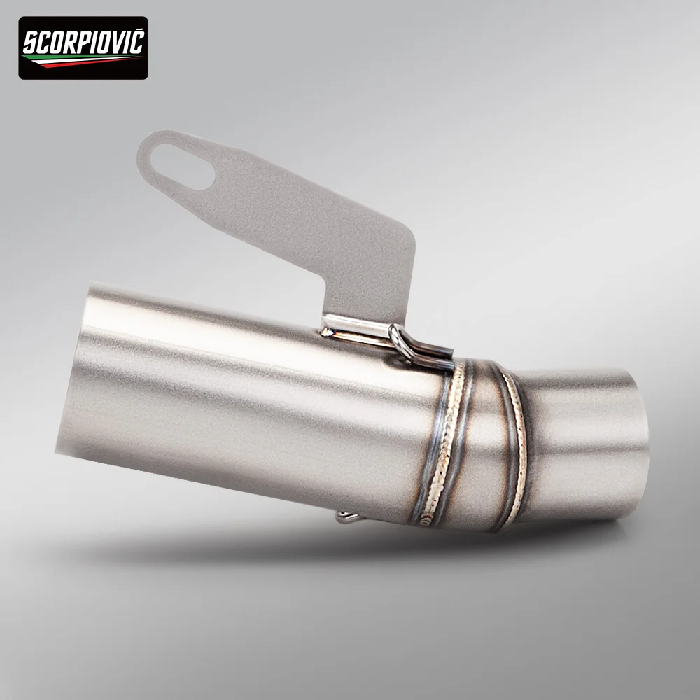 For SRK 600 SRK 600S SRK 600 SRK 600 S Motorcycle Exhaust Escape Link Pipe Middle Link Pipe 51mm