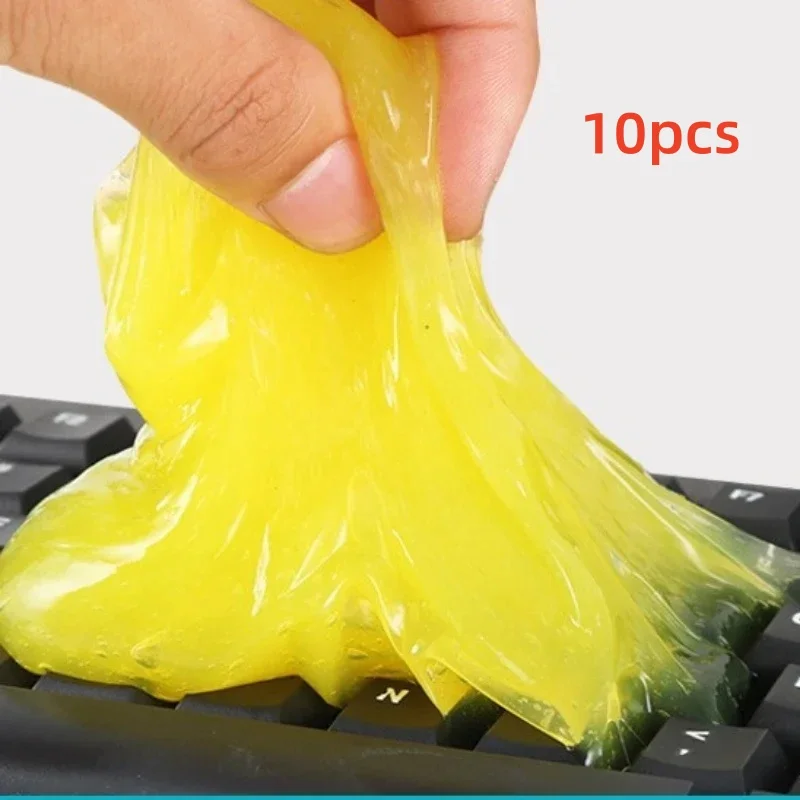 NewAuto Auto Reinigung Pad Kleber Pulver Reiniger Magie Reiniger Staub Entferner Gel Hause Computer Tastatur Sauber Werkzeug Auto Reinigung