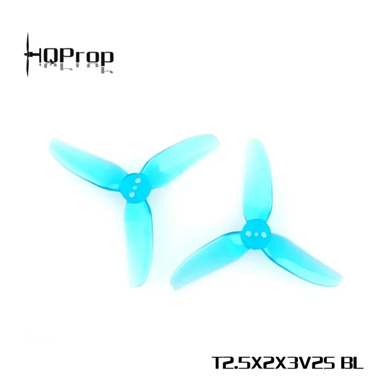 10Pairs(10CW+10CCW) HQPROP T2.5X2X3V2S 2520 3-Blade PC Propeller for RC FPV Freestyle 2.5inch Toothpick Cinewhoop Ducted Drones