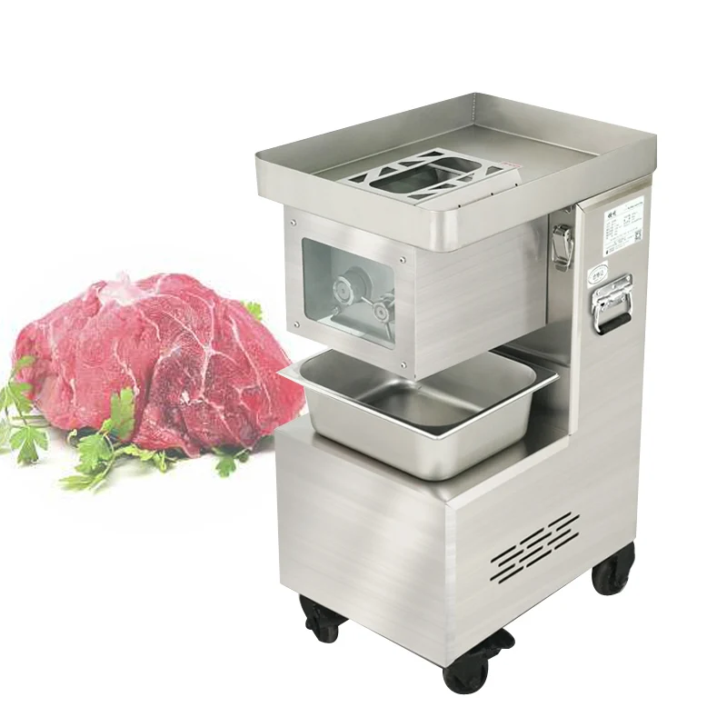 

3000W Electric Meat Slicer Sliced Shredded Stainless Steel Automatic Multi-Function Vertical Meat Cutting Machine