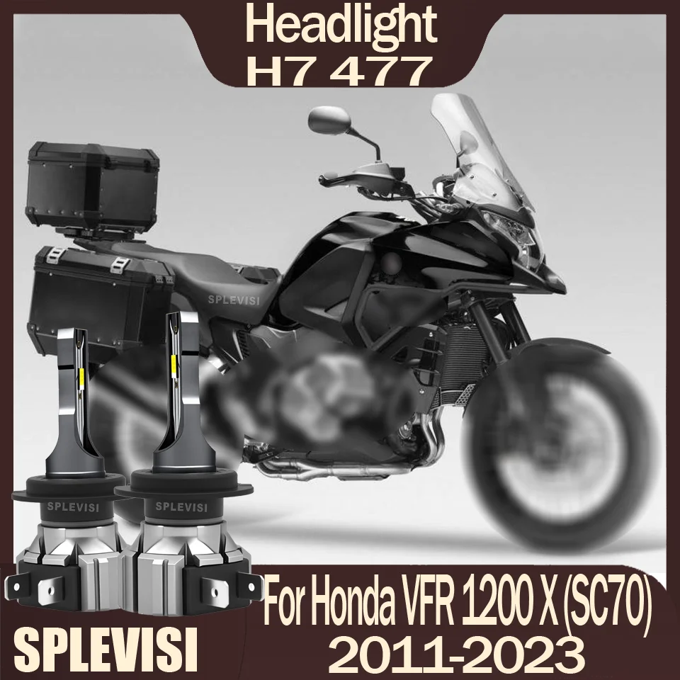 

LED H7 motorcycle Headlight Long Service Life Clearer For Honda VFR 1200 X (SC70) 2011 2012 2013 2014 2015 2016 2017 2018-2023