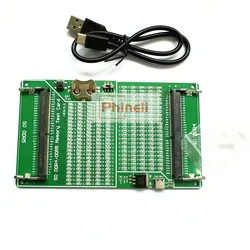 New Laptop Computer SO DDR4 DDR5 Memory RAM Test Diagnosis Adapter Card PCB Circuit Testing Tool