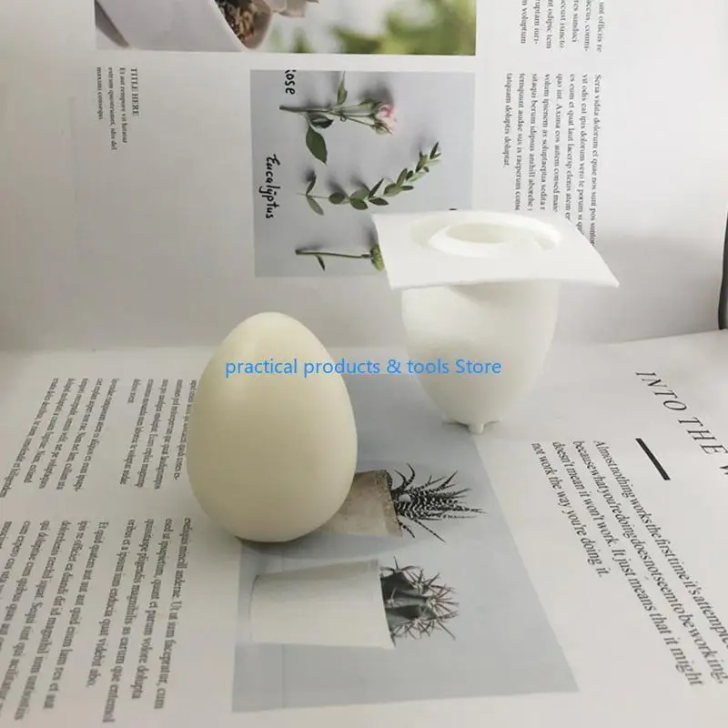 

77JB милая форма свечи для яйца, изготовление плесени, мыло, мыло, мыло, легко демольд, бесплатно BPA бесплатно