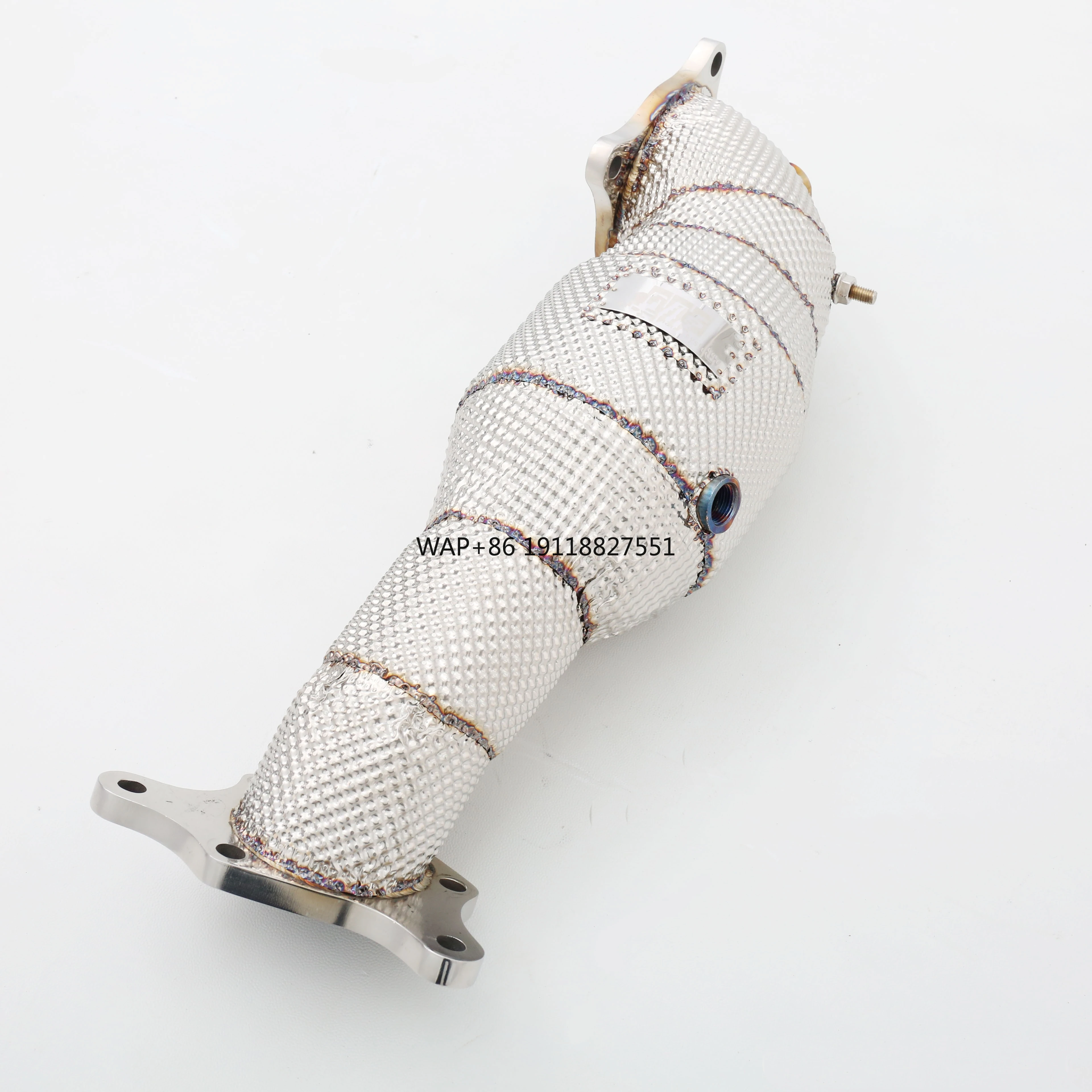 

FL5 2.0T Custom Race Exhaust Pipes Cat-Back Downpipe with Heatshield Stainless Steel Material