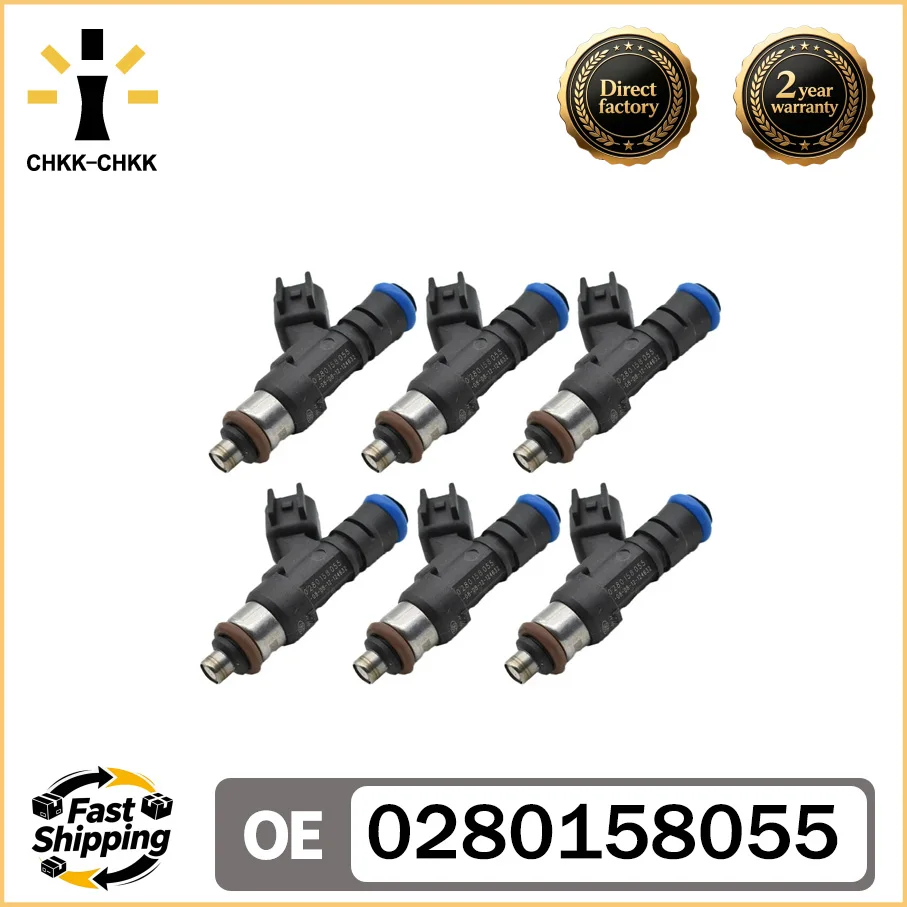 chkk-chkk-0280158055-fuel-injector-for-ford-ranger-2005~2011-explorer-sport-trac-2007~2010-mustang-2005~2010-40l-v6