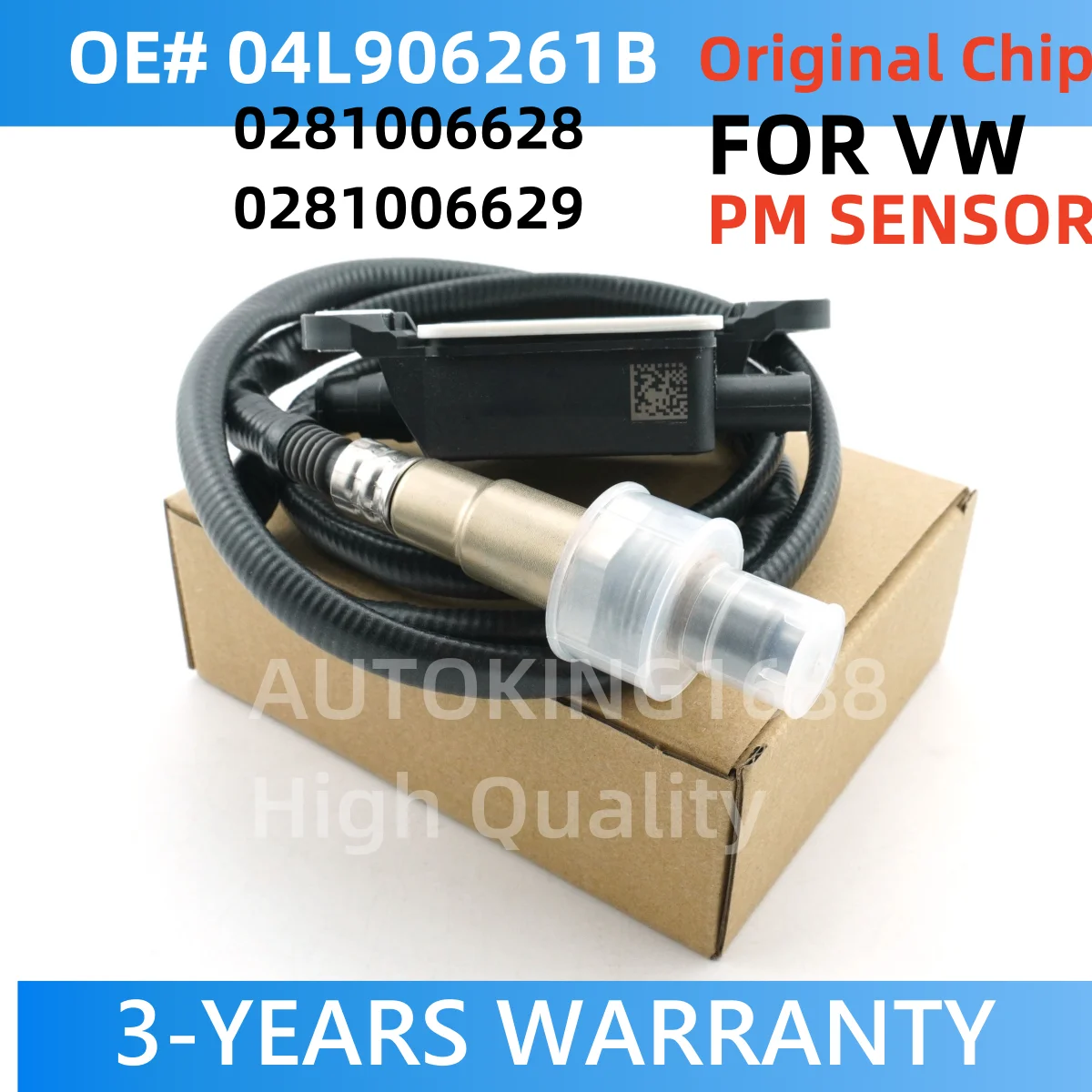 

04L906261B 0281006628 0281006629 NEW Particle Matter PM Sensor For VW T6.1 Multivan Camper 2.0TDI