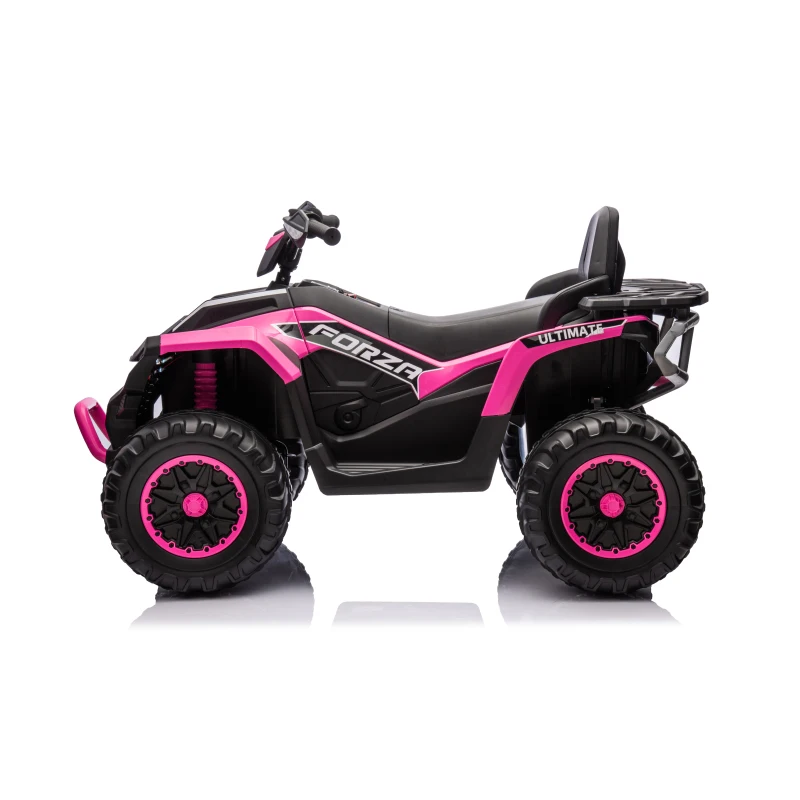 Voiture enfants conduite équipée Eva mousse Eva mousse enfants montent doux enfants ATV 4 roues, 24V 4WD électrique ATV monter sur jouet pour grand enfant