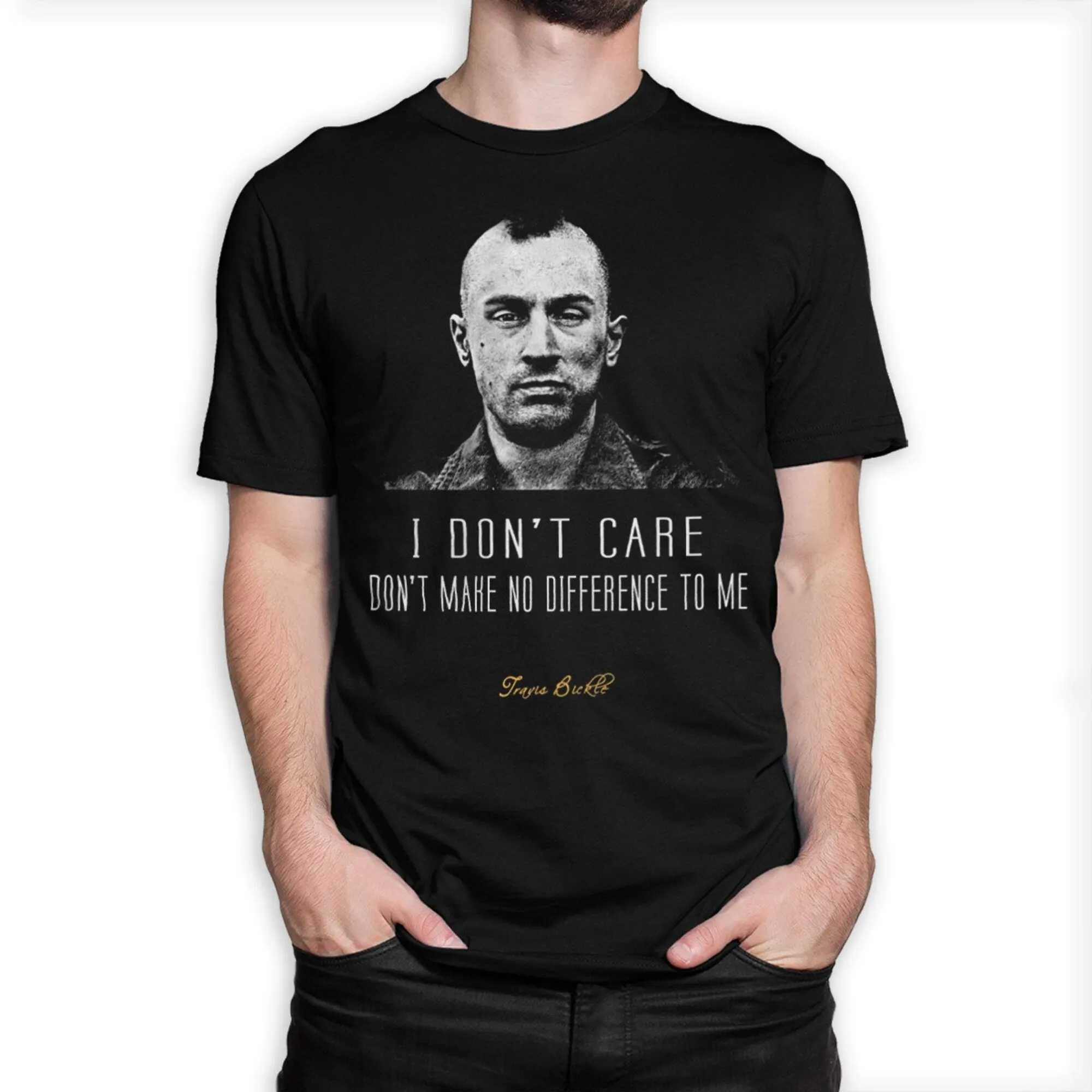 Футболка Taxi Driver Travis Bickle, рубашка Robert De Niro, мужские и женские размеры (BIC- 333608 )