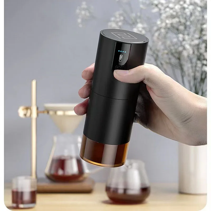 Coffee Grinder Electric Mini Kitchen Electric Coffee Bean Grind Mill Food Grinding Machine USB Rechargeable Grinder Portable