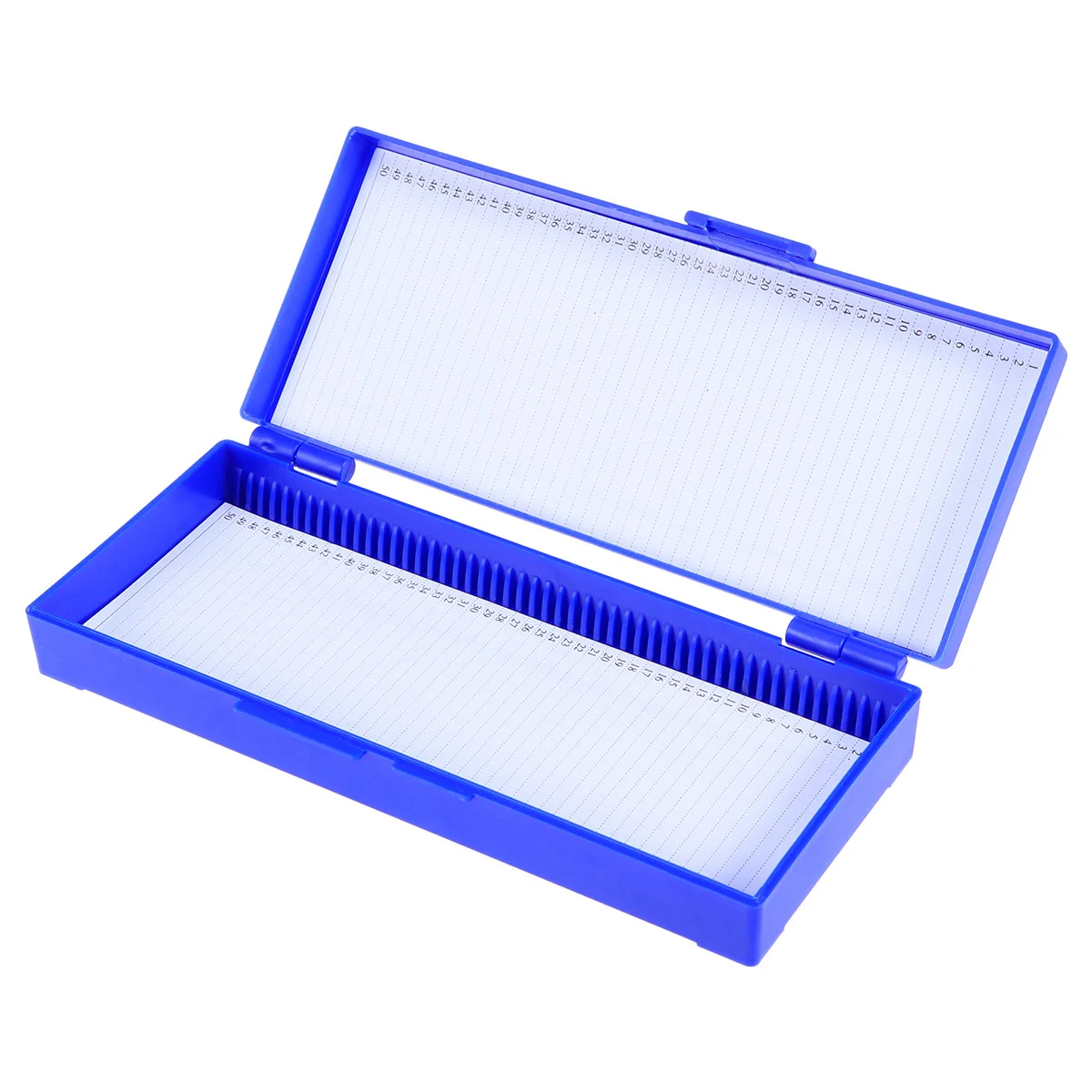 

Microscope Bio Slice Box Biological Pathology Plastic Slice Cassette (Navy) microscope slide holder