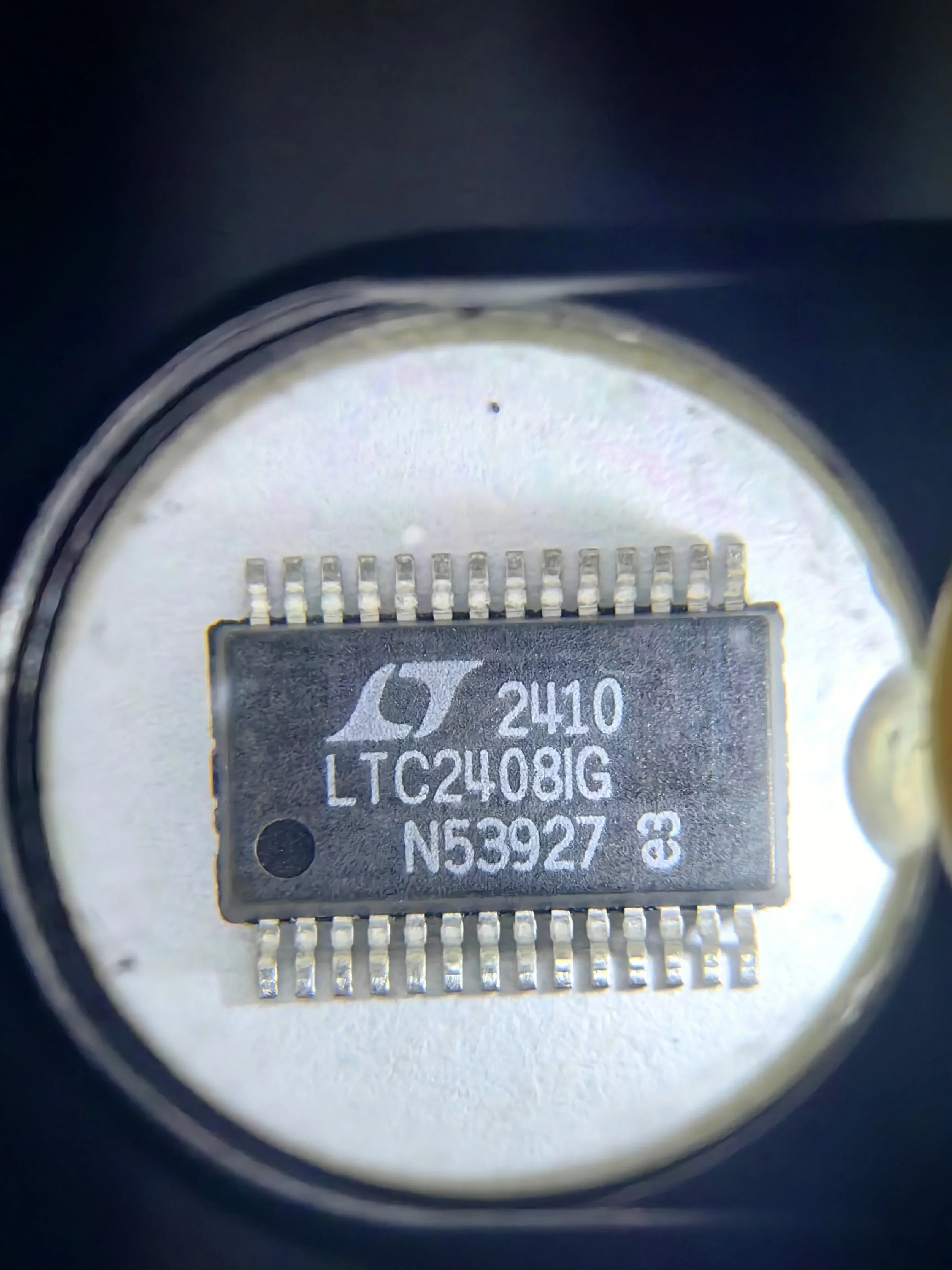 LTC2408CG LTC2408IG LTC2408 - 4-/8-Channel 24-Bit uPower No Latency Delta-Sigma ADC