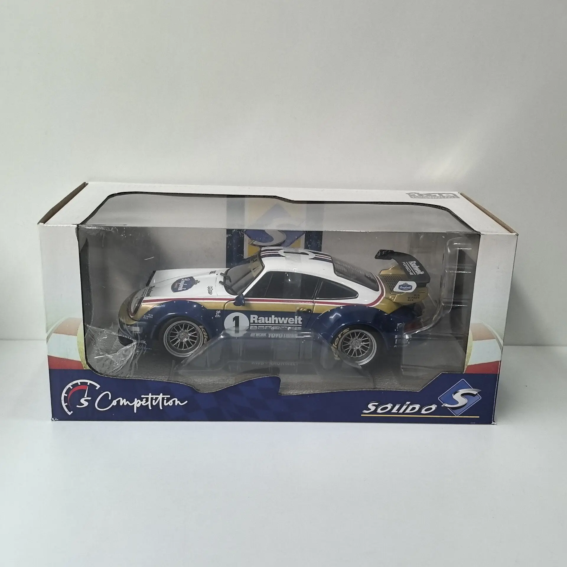 

Diecast SOLIDO 1/18 Scale PORSCHE 964 RWB 2022 #1 S2 Alloy Car Model
