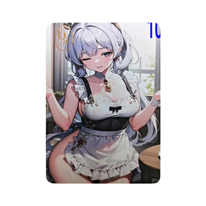Japanese anime Goddess Story OR Zodiac signs Shenhe Eula Hu Tao Collectible cards Christmas birthday gifts Children's toys