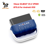 ELM327 Scanner For Android IOS VP005 BT-Wireles 5.0  V2.2 Viecar PIC18F25K80 OBD2 Diagnostic Tool ELM 327 OBD Car Auto