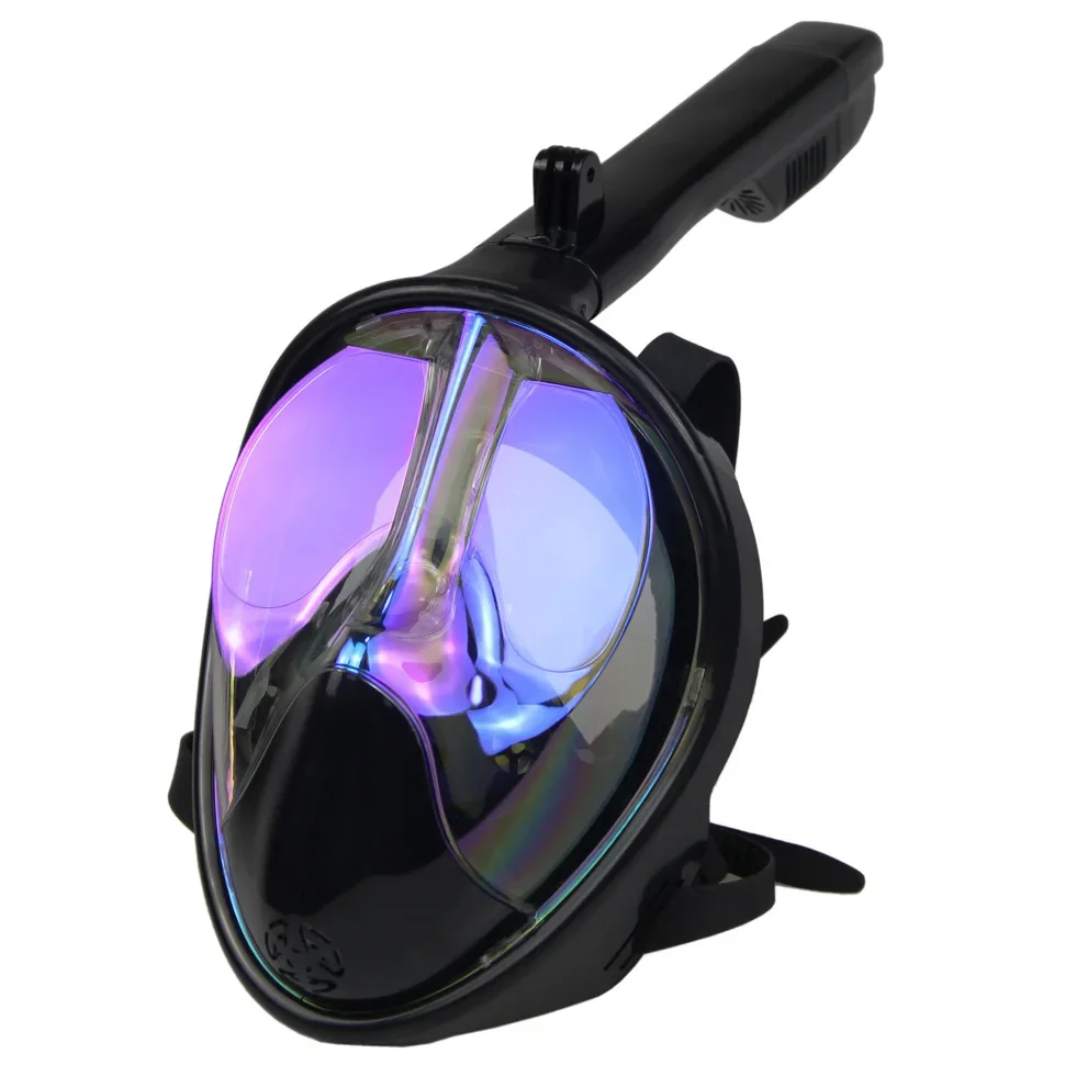 

Anti-fog diving mask full dry snorkel liquid silicone snorkeling magic mask