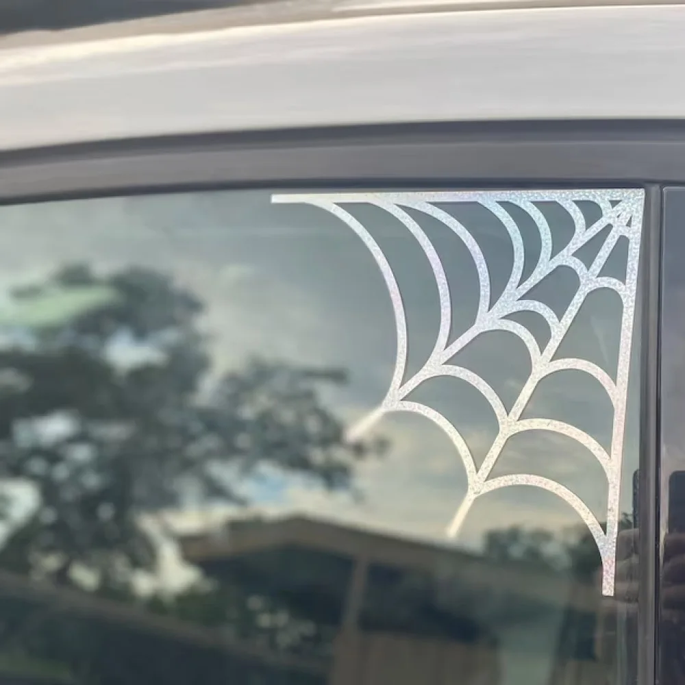 Spider Web Halloween Car Decals Auto Windows Decor Stickers Accesssories Labels Vinyl Decoration