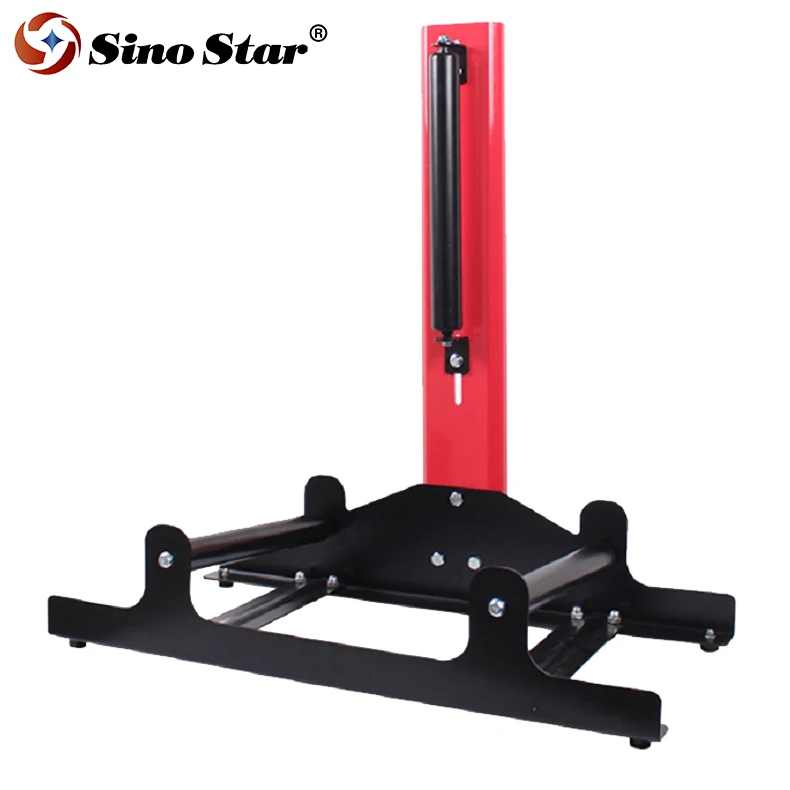 Car Detailing Rolling Wheel Stand 360° Tire & Wheel Detailing System Automotive Cleaning Equipment Rim&Tire Cleaner Stand