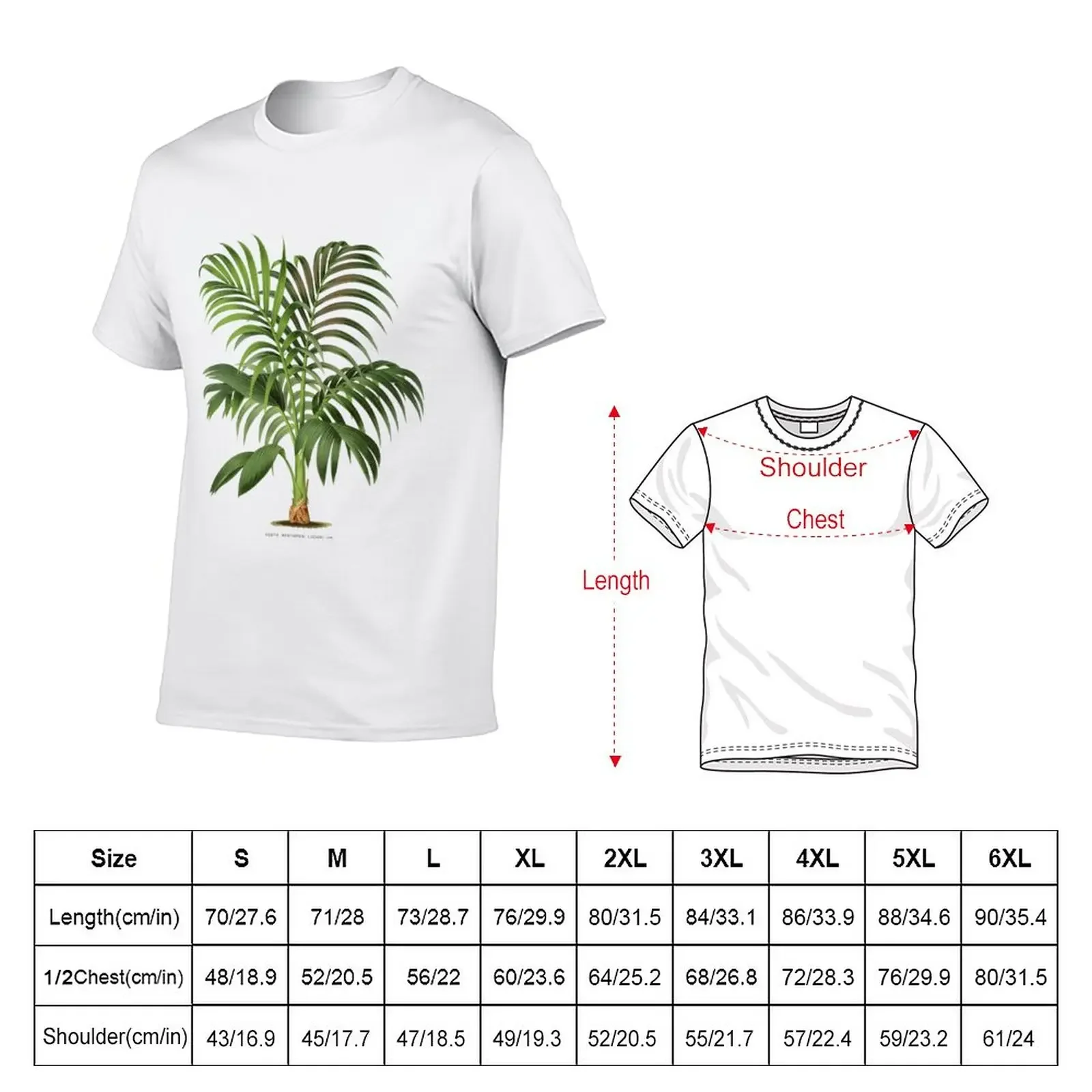 Kentia Palm - Luciani T-Shirt vintage Blouse plain t shirts men