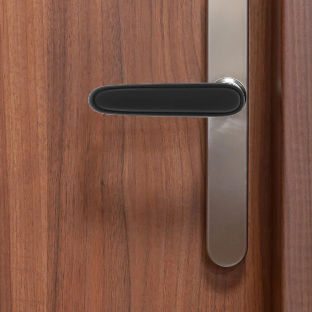 

1pcs Silicone Door Handle Cover Child Safety Proofing Door Knob Protector Anti Collision Grip Covers For Home Use Soft