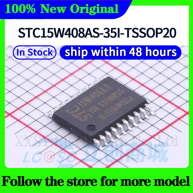 

STC15W408AS-35I-TSSOP20 In stock 48 hours ship