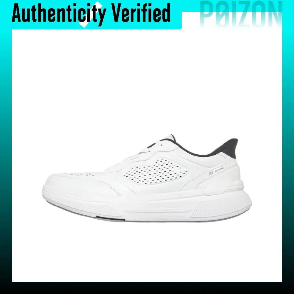 Skechers GO WALK Walking Shoes Men's Low Top White 217164-WHT