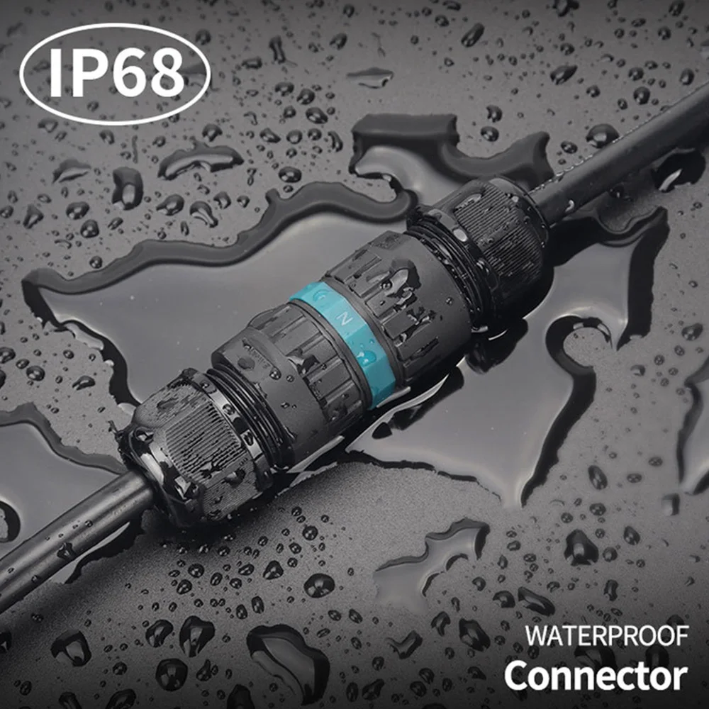IP68 Waterproof Electrical Cable Connector Wire Connector Waterproof IP68 External Electrical Electrical Cable Connector - Image 3