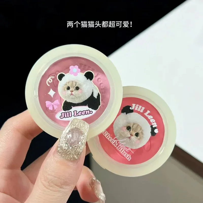 JILLLEEN Blush Evidenzia Nebbia Morbida Pesca Atmosfera Colore Schiarente Opaco Monocromatico Hakimi Riparazione - Trucco per Guance Rosate