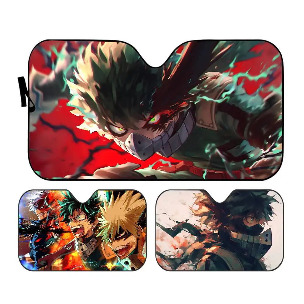 1 قطعة أنيمي الكلاسيكية بطلي A-الأكاديمية مظلة السيارات درع الزجاج الأمامي نافذة الشمس مانع غطاء لشاحنة SUV قناع العالمي