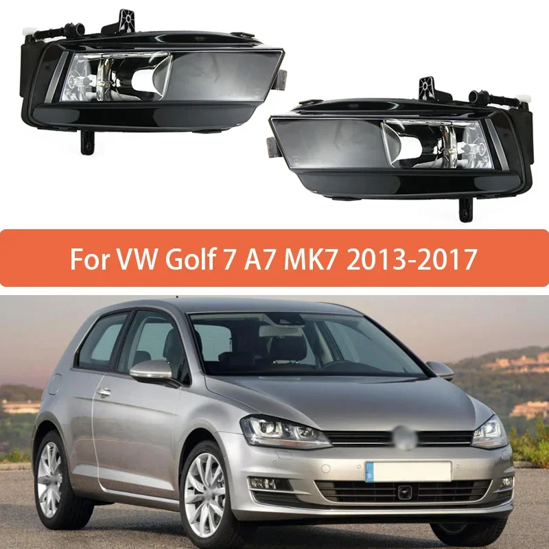 Fog Lamp Assembly For VW Golf 7 A7 MK7 2013 2014 2015 2016 2017 Front Bumper Anti Fog Light 5GG941661 5GG941662