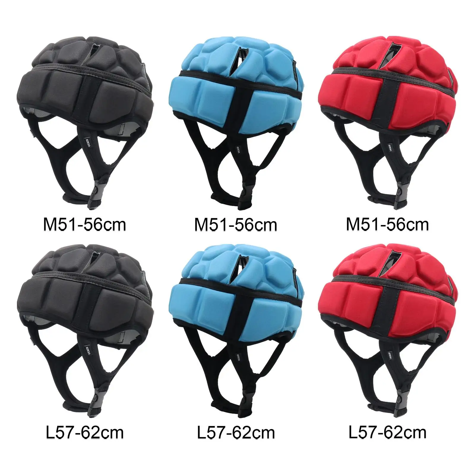 Adjustable Rugby Soccer Lightweight EVA Padded Shockproof Soft