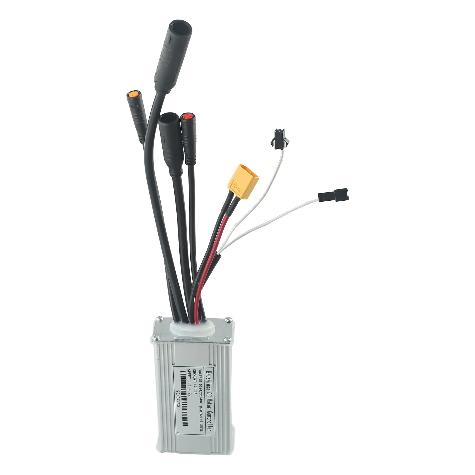 17A Ebike Controller 24V36V48V-17A 350W 6 Mosfets Ebike Kit Electric Bicycle Sine Wave Three-mode High Quality