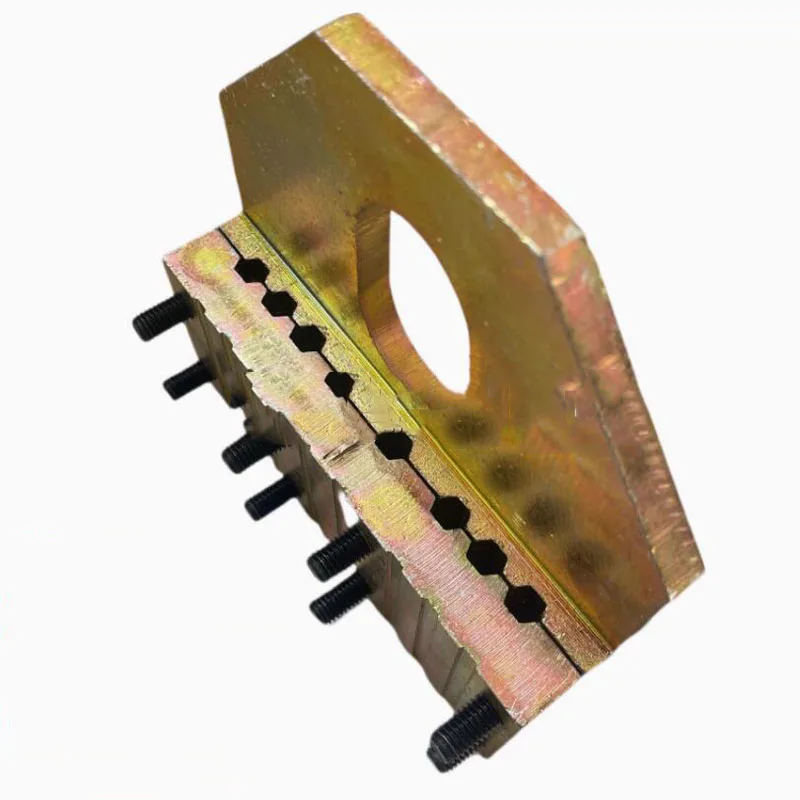 

Elevator rope clamps to reduce damage and improve safety, 6, 8 and 10 grooves with anti-slip clips to protect metal rope ropes