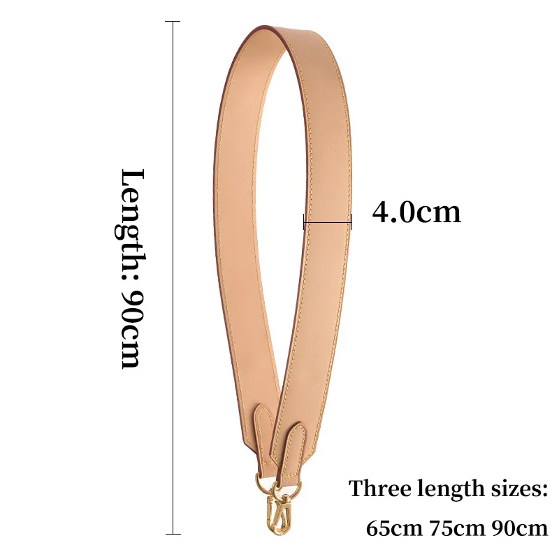 TINBERON Leather Bag Strap For Luxury handbag Shoulder Strap 65/75/90cm Long bag strap Replacement Shoulder Belt Bag Accessories