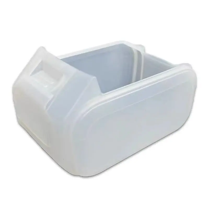 Accessories Battery Case Assembly Parts Upper Protective Cover For 20V 4.0Ah/5.0Ah Silicone Protection Case Cover White-B51B